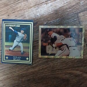 Nolan Ryan Baseball Cards Set